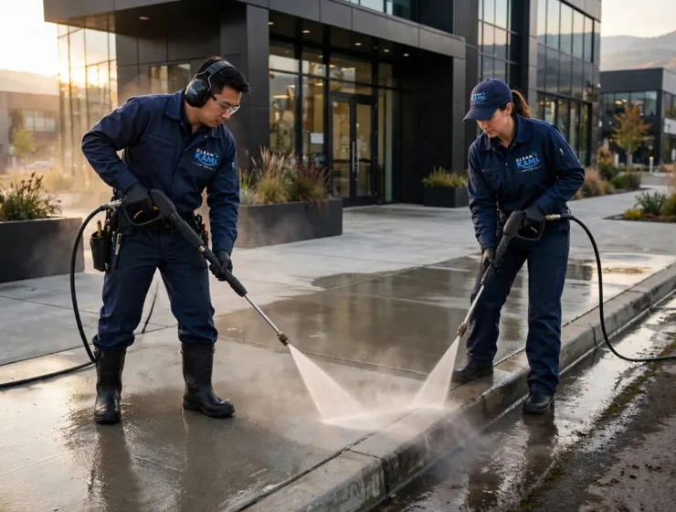 Pressure washing Cleaning